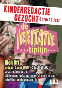 Flyer met informatie over de Irritatietiplijn. 
